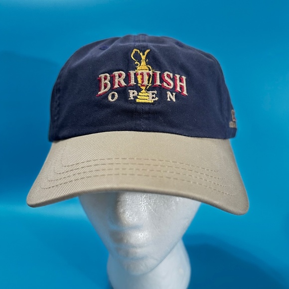 Vintage British Open Championship 2001 Royal Lytham Golf Club Hat Cap Strapback - Picture 1 of 8